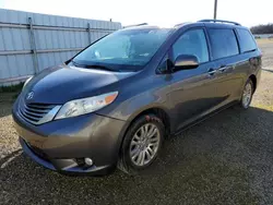 Salvage cars for sale from Copart Anderson, CA: 2013 Toyota Sienna XLE