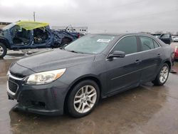 Salvage cars for sale from Copart Grand Prairie, TX: 2015 Chevrolet Malibu 1LT