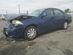 Salvage cars for sale at Colton, CA auction: 2005 Toyota Camry LE