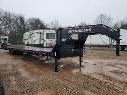 Salvage trucks for sale at Tanner, AL auction: 2023 PJ Trailer 40' GN Flatbed