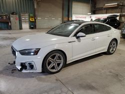 Salvage cars for sale at Eldridge, IA auction: 2021 Audi A5 Premium 45