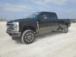 Salvage cars for sale at New Braunfels, TX auction: 2023 Ford F350 Super Duty