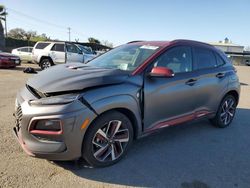 Salvage cars for sale at San Martin, CA auction: 2019 Hyundai Kona Ultimate