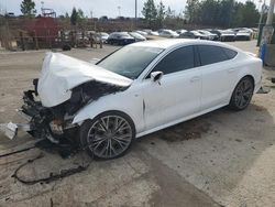 Salvage cars for sale at Gaston, SC auction: 2016 Audi A7 Prestige