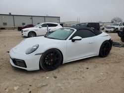 Salvage cars for sale at Haslet, TX auction: 2020 Porsche 911 Carrera S