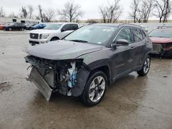 Carros salvage sin ofertas aún a la venta en subasta: 2020 Jeep Compass Limited