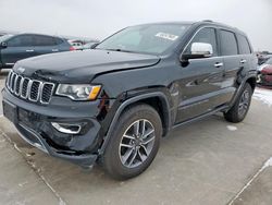 Jeep Grand Cherokee Limited salvage cars for sale: 2019 Jeep Grand Cherokee Limited