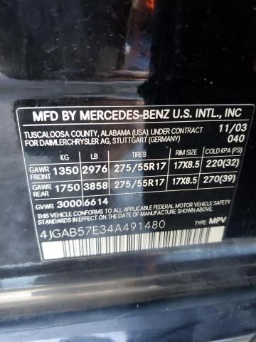 2004 Mercedes-Benz ML 350