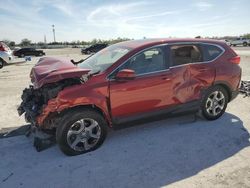 Salvage cars for sale at Arcadia, FL auction: 2018 Honda CR-V EXL