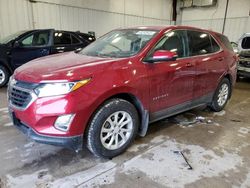 Salvage cars for sale at Franklin, WI auction: 2019 Chevrolet Equinox LT