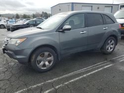 Vehiculos salvage en venta de Copart Vallejo, CA: 2008 Acura MDX Sport