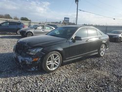 Salvage cars for sale at Hueytown, AL auction: 2013 Mercedes-Benz C 300 4matic