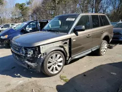 Land Rover salvage cars for sale: 2012 Land Rover Range Rover Sport HSE Luxury