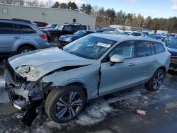 Salvage cars for sale at Exeter, RI auction: 2024 Volvo V60 Cross Country Plus