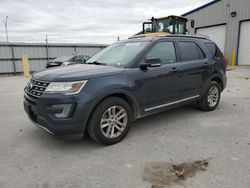 Salvage cars for sale from Copart Dunn, NC: 2017 Ford Explorer XLT