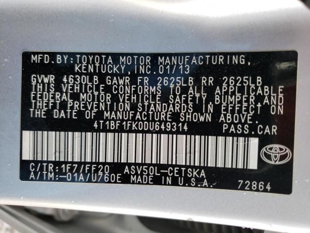 2013 Toyota Camry L