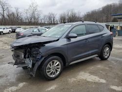 Salvage cars for sale at Ellwood City, PA auction: 2017 Hyundai Tucson Limited