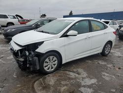 Hyundai Accent Vehiculos salvage en venta: 2016 Hyundai Accent SE