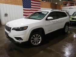 Salvage cars for sale at Anchorage, AK auction: 2019 Jeep Cherokee Latitude