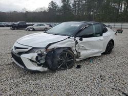 Salvage cars for sale at Ellenwood, GA auction: 2020 Toyota Camry XSE