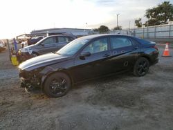 Salvage cars for sale at San Diego, CA auction: 2022 Hyundai Elantra SEL