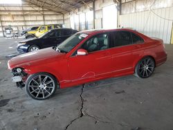 Mercedes-Benz salvage cars for sale: 2014 Mercedes-Benz C 300 4matic