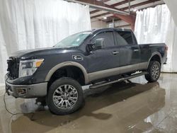 Salvage cars for sale at Leroy, NY auction: 2017 Nissan Titan XD SL