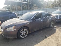 Salvage cars for sale at Savannah, GA auction: 2014 Nissan Maxima S