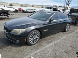 Salvage cars for sale at Van Nuys, CA auction: 2009 BMW 750 I