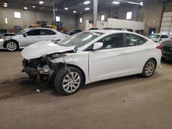 Salvage cars for sale at Blaine, MN auction: 2012 Hyundai Elantra GLS