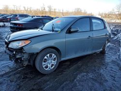 Salvage cars for sale at Marlboro, NY auction: 2010 Hyundai Elantra Blue