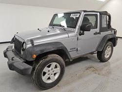 Salvage cars for sale at Houston, TX auction: 2015 Jeep Wrangler Sport