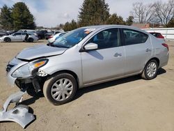 Salvage cars for sale at Finksburg, MD auction: 2019 Nissan Versa S