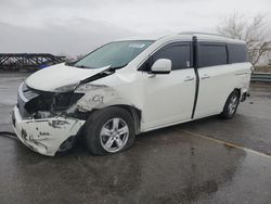 Salvage cars for sale at North Las Vegas, NV auction: 2014 Nissan Quest S