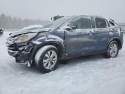 Salvage cars for sale at Windham, ME auction: 2012 Honda CR-V EXL