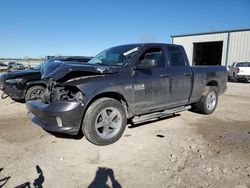 Salvage trucks for sale at Kansas City, KS auction: 2017 Dodge RAM 1500 ST