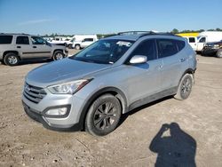 Salvage cars for sale at Houston, TX auction: 2016 Hyundai Santa FE Sport