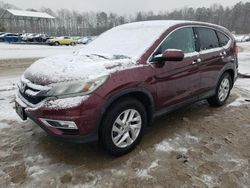 Salvage cars for sale at Charles City, VA auction: 2016 Honda CR-V EX