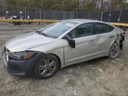 Salvage cars for sale at Waldorf, MD auction: 2017 Hyundai Elantra SE