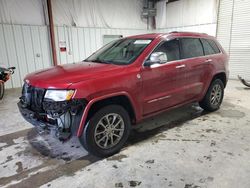 Salvage cars for sale at Florence, MS auction: 2015 Jeep Grand Cherokee Overland