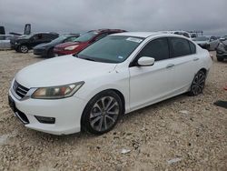 Salvage cars for sale at Taylor, TX auction: 2015 Honda Accord Sport