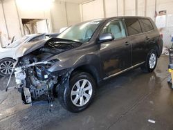 Salvage cars for sale at Madisonville, TN auction: 2012 Toyota Highlander Base