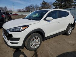 Salvage cars for sale at Moraine, OH auction: 2021 Hyundai Tucson SE