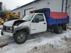 Salvage trucks for sale at Candia, NH auction: 1995 GMC Sierra K3500