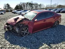 Salvage cars for sale at Mebane, NC auction: 2008 Lexus IS 250