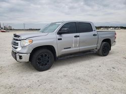 Salvage trucks for sale at New Braunfels, TX auction: 2017 Toyota Tundra Crewmax SR5