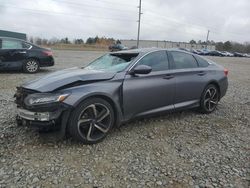 Salvage cars for sale at Tifton, GA auction: 2018 Honda Accord Sport