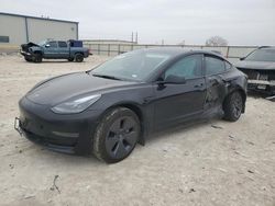 Salvage cars for sale at Haslet, TX auction: 2023 Tesla Model 3