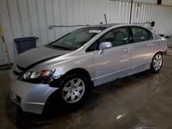 Salvage cars for sale at West Mifflin, PA auction: 2009 Honda Civic LX