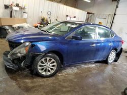 Salvage cars for sale at Lyman, ME auction: 2019 Nissan Sentra S